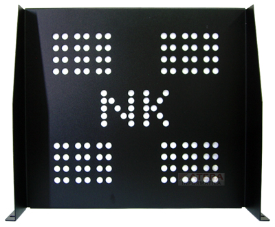 Bandeja fixa 2U p/ rack 19 Nilko NK030160-C004, 400 mm