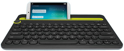 Teclado Bluetooth Logitech K480 p/ tablet e smartphones