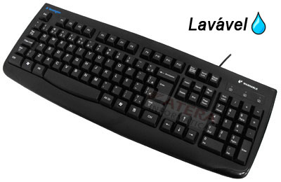 Teclado lavvel Kensington K64407BR ABNT2 USB c/ ad.PS2