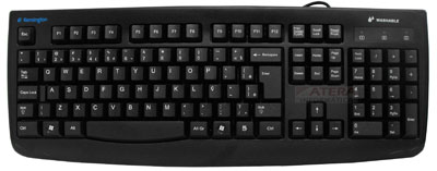 Teclado lavvel Kensington K64407BR ABNT2 USB c/ ad.PS2