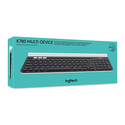 Teclado Logitech Bluetooth K780, PC Mac tablet celular