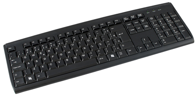 Teclado slim K-Mex KB-2428P ABNT2 PS2 107 teclas