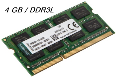 Memria 4GB DDR3L 1600MHz CL11 Kingston KVR16LS11-4