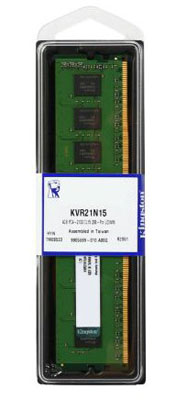 Memria 4GB DDR4 2133MHz Kingston KVR21N15/4 CL15