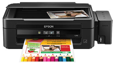 Multifuncional Epson L210 27 ppm 5760 dpi c/ tanque