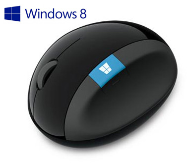 Mouse sem fio Microsoft Sculpt Ergonomic USB