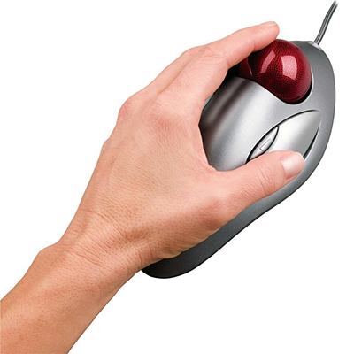 Trackball Logitech Marble mouse USB e PS2 910-000806-I