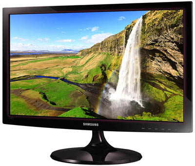 Monitor LED Samsung 18,5pol. LS19C300F 1366x768 DVI VGA