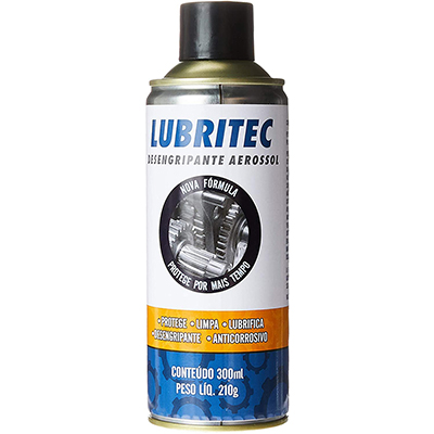 Oleo lubrificante protetivo em spray Lubritec, 300 ml