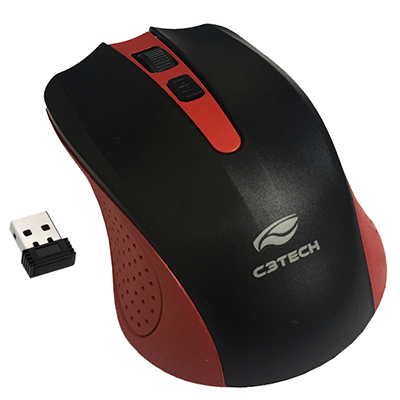 Mouse ptico sem fio C3Tech M-W20 2.4GHz at 1000 dpi