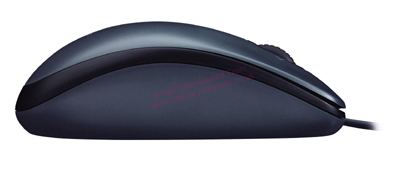 Mouse Logitech M100, 1000 dpi, 2 botes, USB