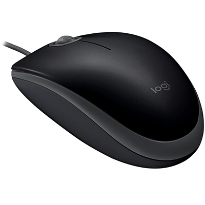 Mouse com fio Logitech M110 Silent 910-006756, 1000 dpi