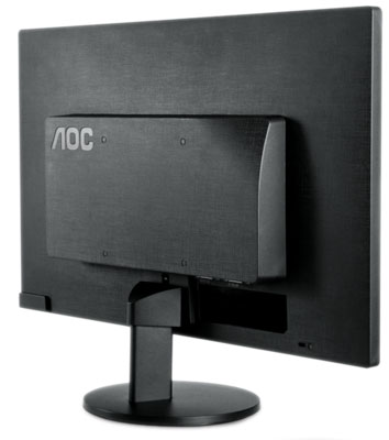 Monitor LED 23,6 pol. AOC M2470SW FullHD VGA DVI