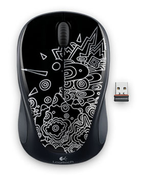 Mouse wireless Logitech M317 Topographic 910-003252
