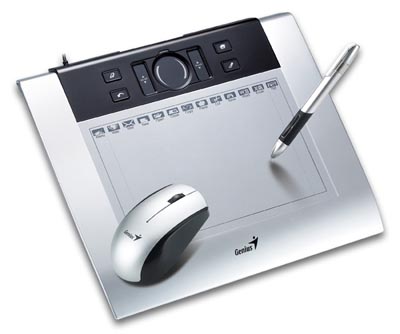 Mesa digitaliz. Genius M508 touch pad tablet mousePen