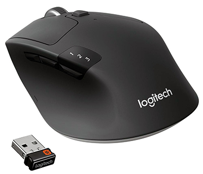 Mouse s/ fio Bluetooth Logitech M720 Triathlon 8 botes