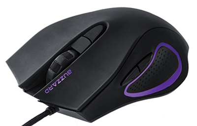 Mouse ptico Gamer C3Tech Buzzard LED 3200dpi fio nylon