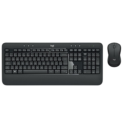 Teclado e mouse sem fio Logitech MK540 2.4GHz 10m