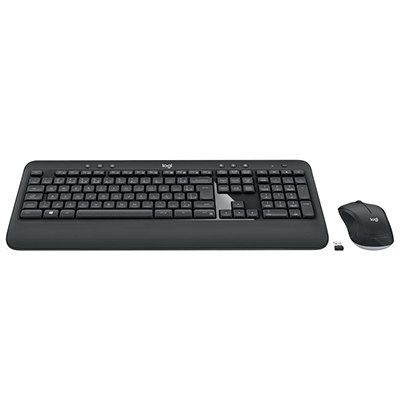 Teclado e mouse sem fio Logitech MK540 2.4GHz 10m