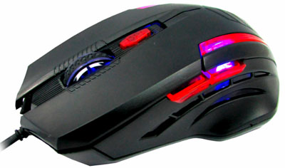 Mouse Gaming K-Mex MO-G536U 6 botes, at 1600 DPI USB