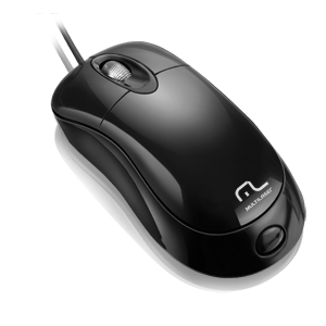 Mouse Basic 3 botes Multilaser MO014 800 dpi USB