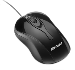 Mouse Colors 3 botes Multilaser MO141 800 dpi USB 