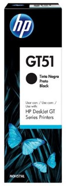 Refil, garrafa de tinta HP MOH57AL preto 90ml Deskjet  