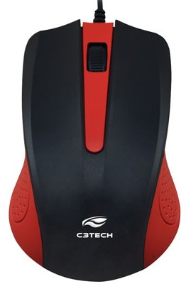 Mouse ptico com fio C3Tech MS-20 1000 dpi USB