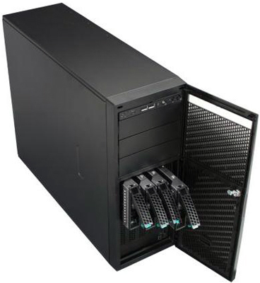 Gabinete server Intel P4304XXSHCN, fonte 365W HD HotSW 