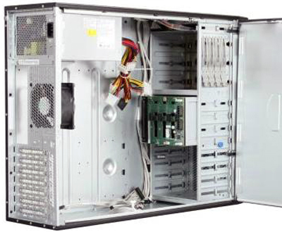 Gabinete server Intel P4304XXSHCN, fonte 365W HD HotSW 