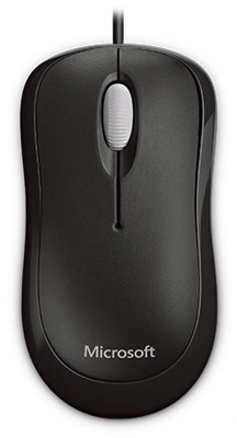 Mouse Basic Optical Microsoft USB P58-00061 400 dpi