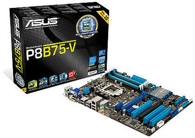 Placa me Asus P8B75-V p/ Intel LGA-1155, PCI-e 3.0