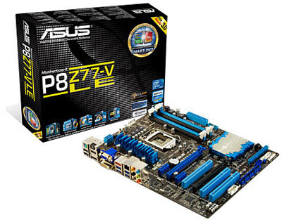 Placa me Asus P8Z77-V LE p/ Intel LGA-1155, DDR3 SATA3