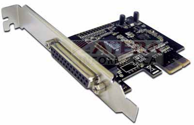 Placa PCI-express com 1 porta paralela, Comtac 9048