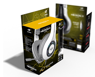 Headset Gamer 7.1 c/ vibrao C3Tech Heron II 