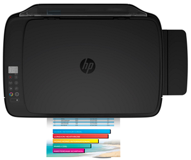 Multifuncional HP DeskJet GT5822 AIO c/ tanque e WiFi