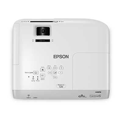 Projetor Epson PowerLite S39 3300 lumens 800 X 600 SVGA