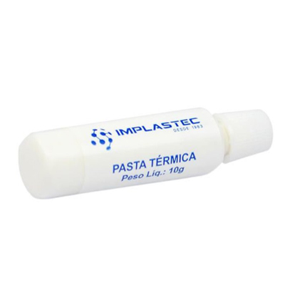 Pasta trmica p/ componentes eletrnicos Implastec 10 g