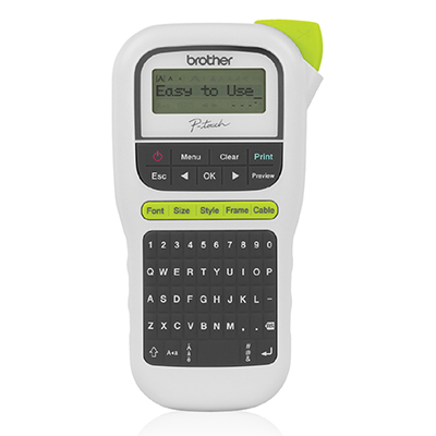 Rotulador eletrnico porttil Brother PTH110 180 dpi