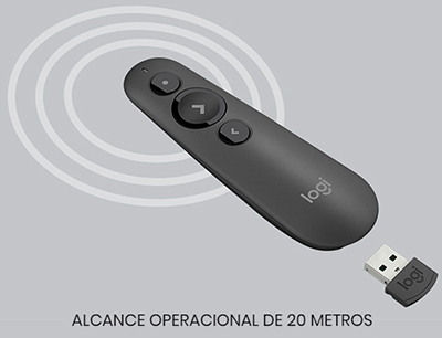 Apresentador sem fio Logitech R500 Laser 910-005333