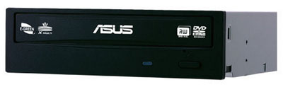 Gravador de DVD 24X Asus e-Green DRW-24F1MT SATA