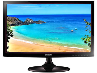 Monitor LED Samsung 18,5pol. LS19C301F 1366x768 DVI VGA