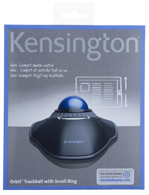 Trackball kensington K72337BR Orbit c/ anel de rolagem