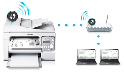 Multifuncional laser monoc. Samsung SCX-3405FW c/ WiFi