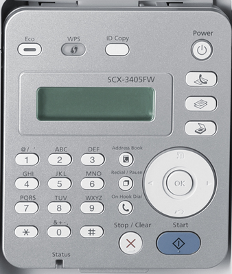 Multifuncional laser monoc. Samsung SCX-3405FW c/ WiFi