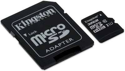 MemoryCard microSD 32GB Kingston classe 10 SDC10G2/32GB