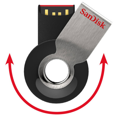 Pendrive SanDisk Cruzer Orbit 16GB SDCZ58-016G-B35 USB2