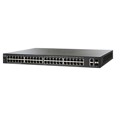 Switch Cisco SG220-50 50 portas Gigabit, 2 dual com SFP