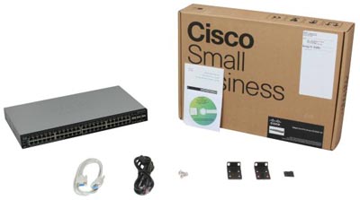 Switch Cisco Small Bus. SG500X-48 48 portas Gigabit 4SF