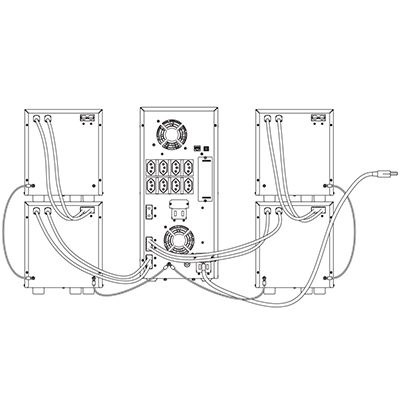 Nobreak senoidal APC SMC3000XL-BR 3KVA (3000W) 120V